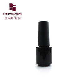 空っぽの豪華3ml ミニペイント 黒ガラス ネイルポーチ容器