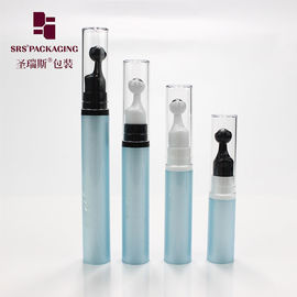 移動サイズプラスチックロール金属ボールマッサージ血清空気のないポンプボトル 10ml