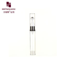 透明な白い耐久性プラスチック ミニ旅行サイズ 眼クリームローラー 5ml 空気のない瓶