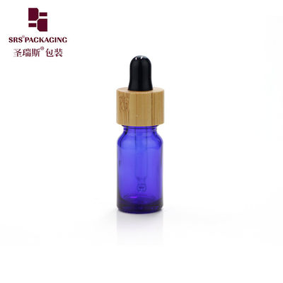 ミニサンプルサイズ 5ml 卸売ドロッパー バンブー 木製 精油ボトル