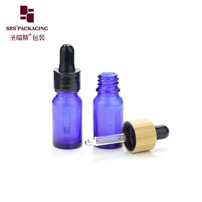 5ml 透明な透明ガラスストック エッセンシャルオイルのプラスチックドロッパー蓋ボトルパッケージ