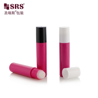 1/3 OZ ストック ホワイト カラー プラスチック PP アンチ イッチ 液体 ロールボール ボトル 10ml
