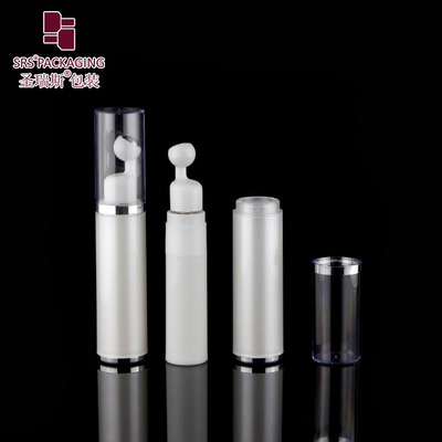 アクリル空きプラスチック エレガント眼血清 ボトルマッサージ ロール上 空気のないローラー容器 10ml
